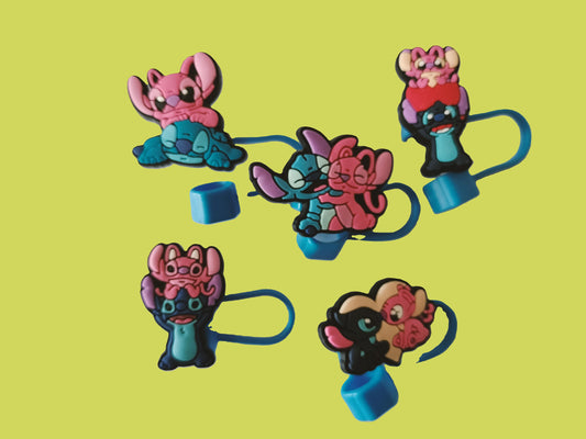 5 bouchons de paille STITCH