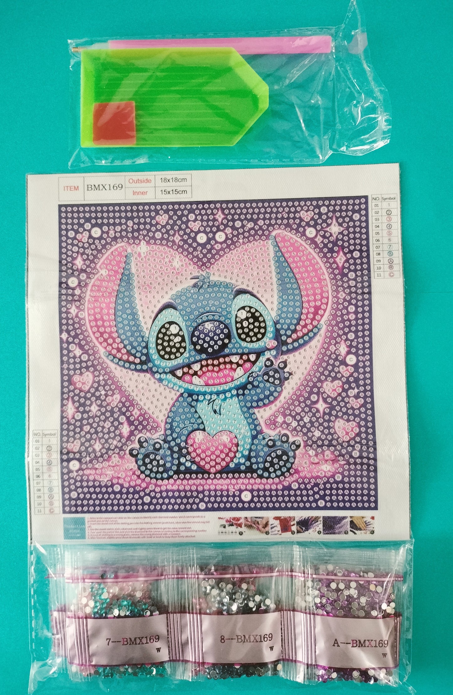 Diamond painting Stitch