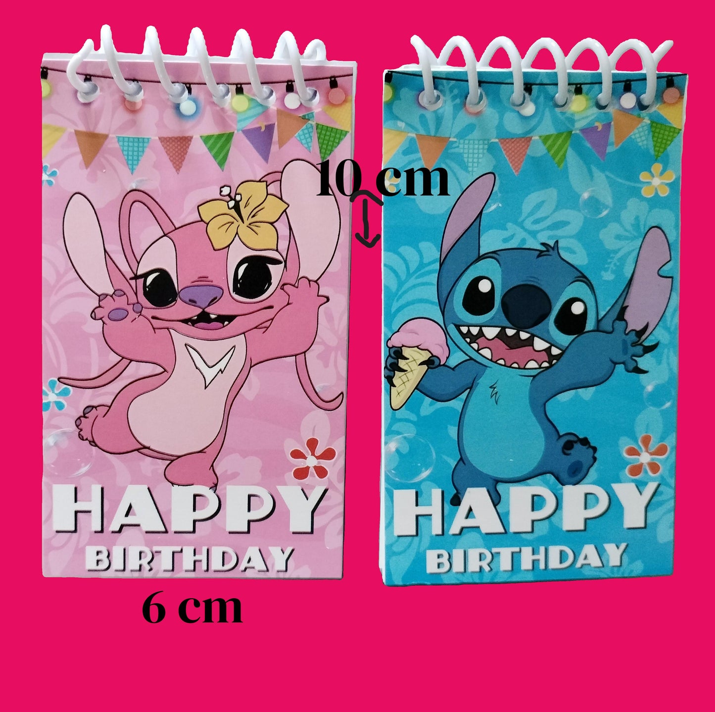 2 carnets STITCH & ANGEL