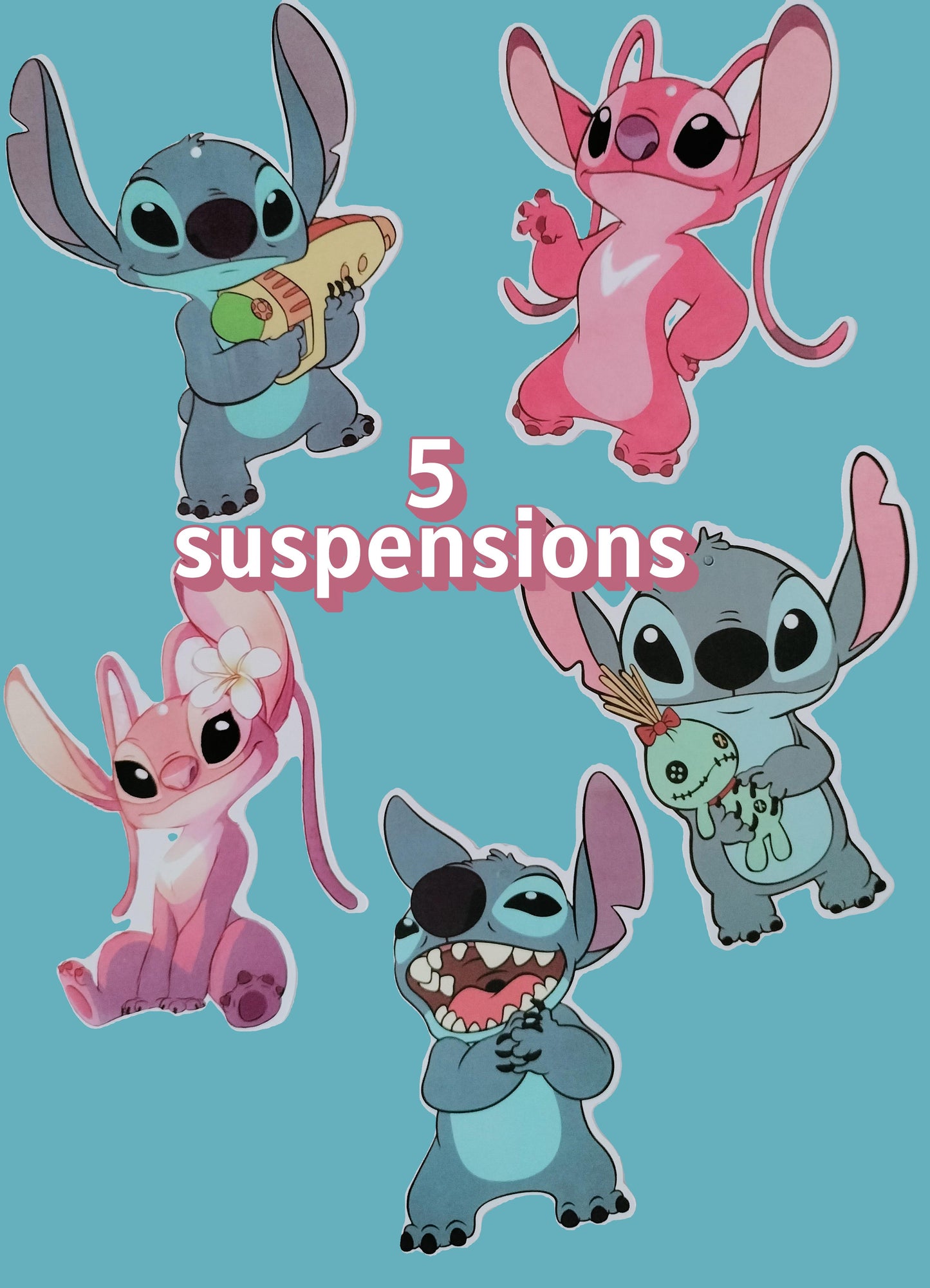 Maxi kit anniversaire Stitch n°1 ( 128 pièces )