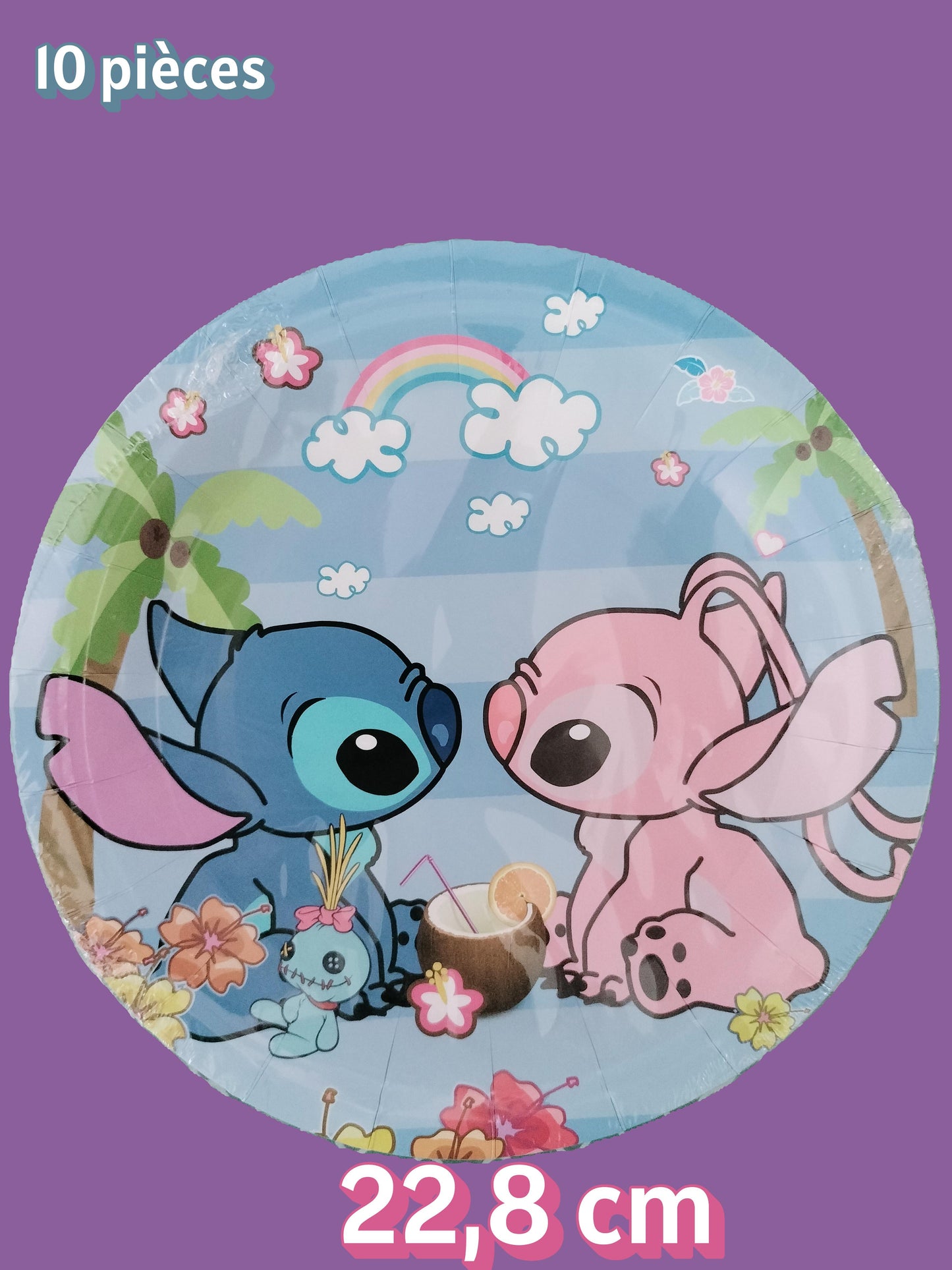Kit Anniversaire Stitch & Angel ( 109 pièces )