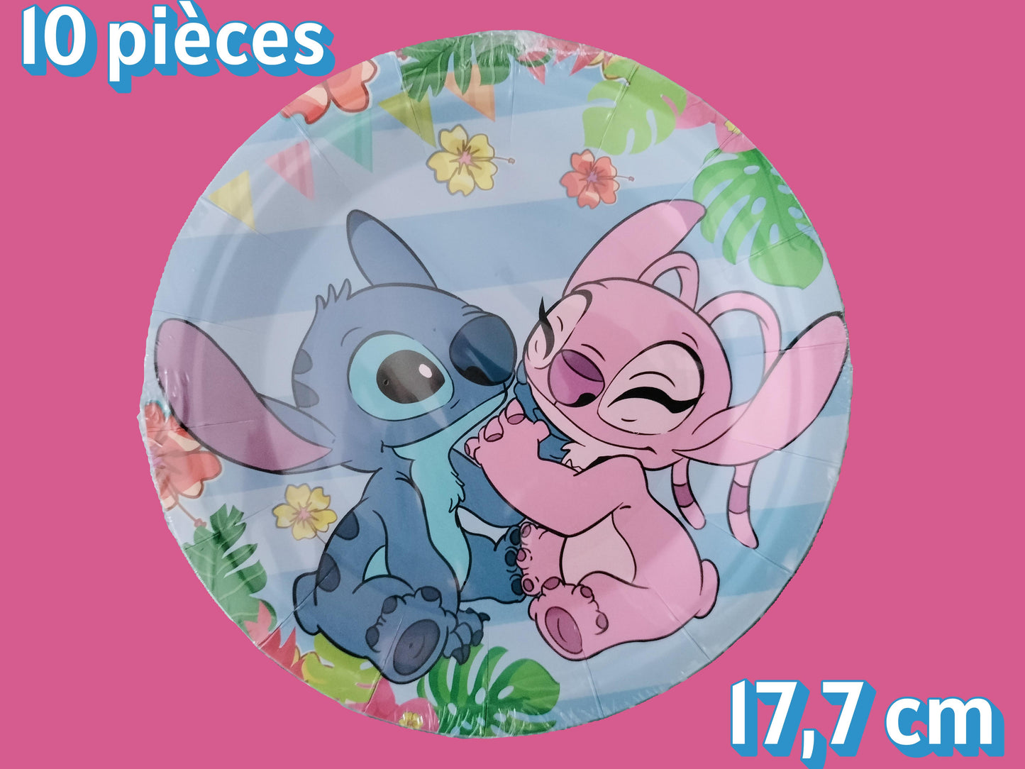 Kit Anniversaire Stitch & Angel ( 109 pièces )
