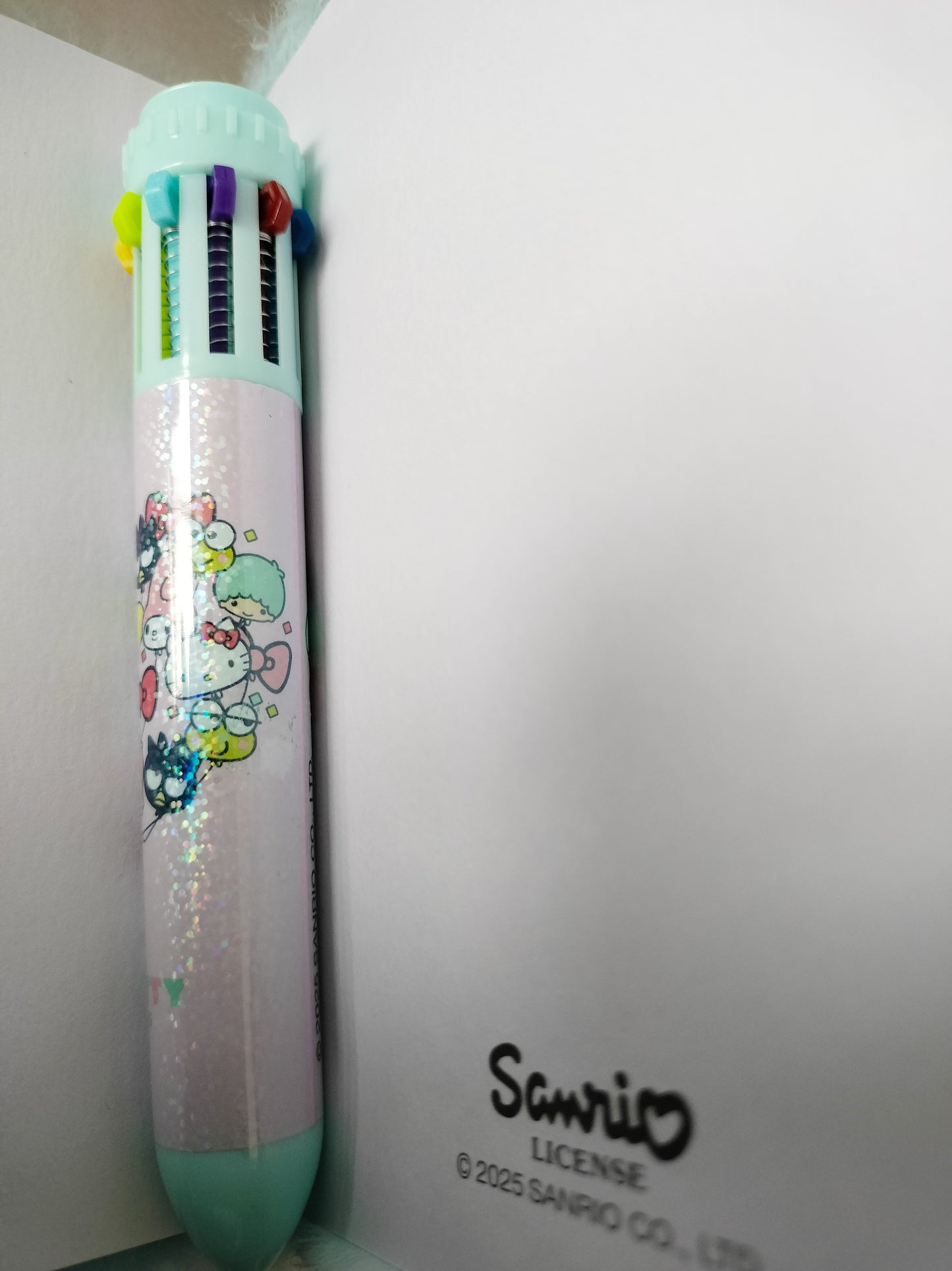 Carnet de notes couverture peluche Hello Kitty and friends