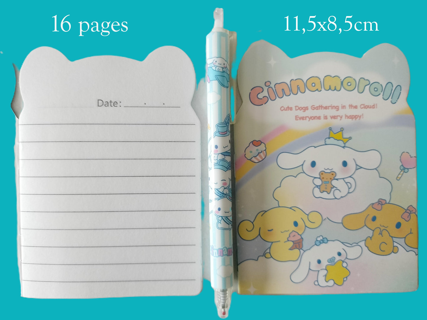 P'tit lot papeterie Cinnamoroll ( Hello Kitty and friends )