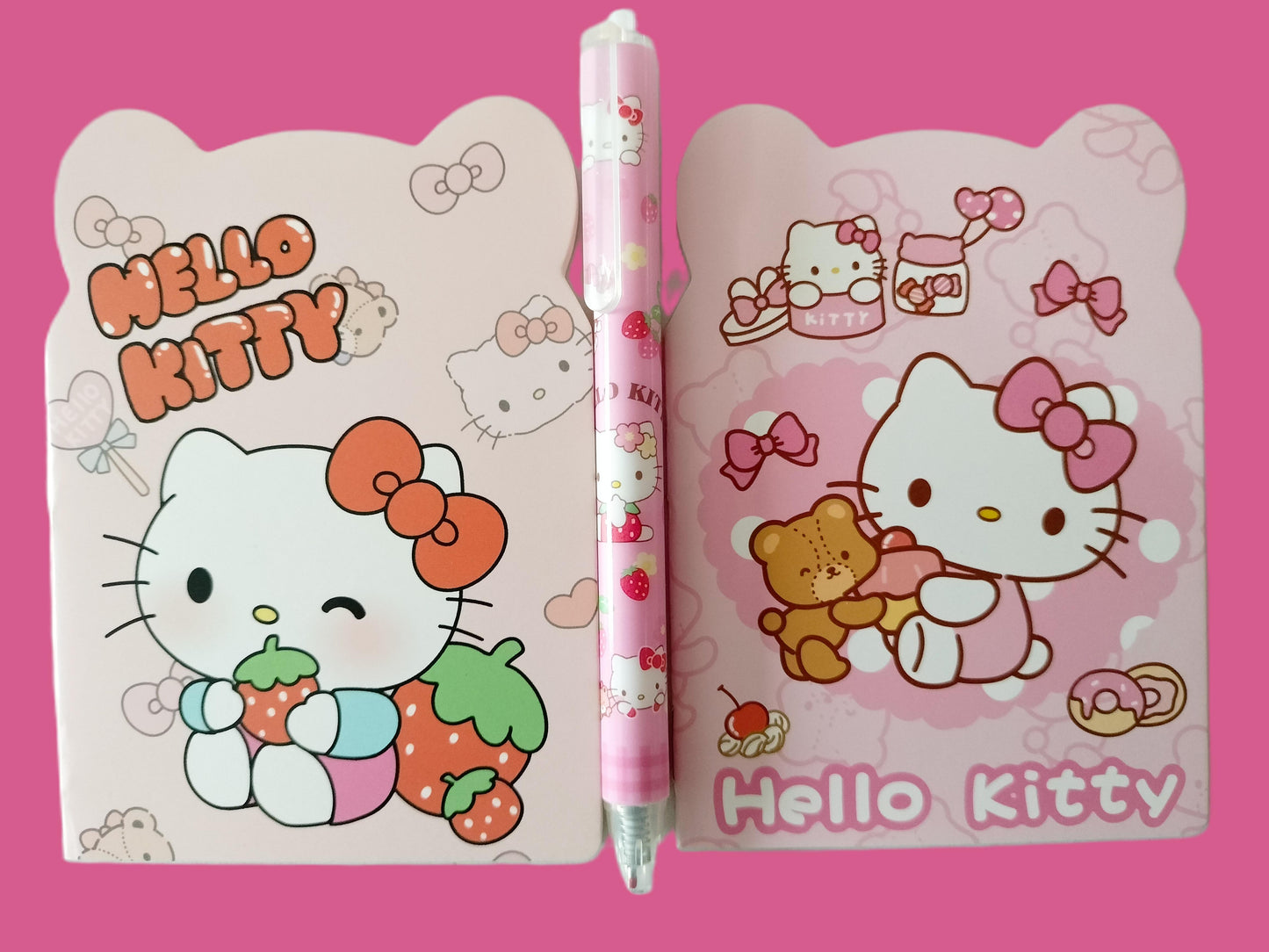 P'tit lot papeterie Hello kitty