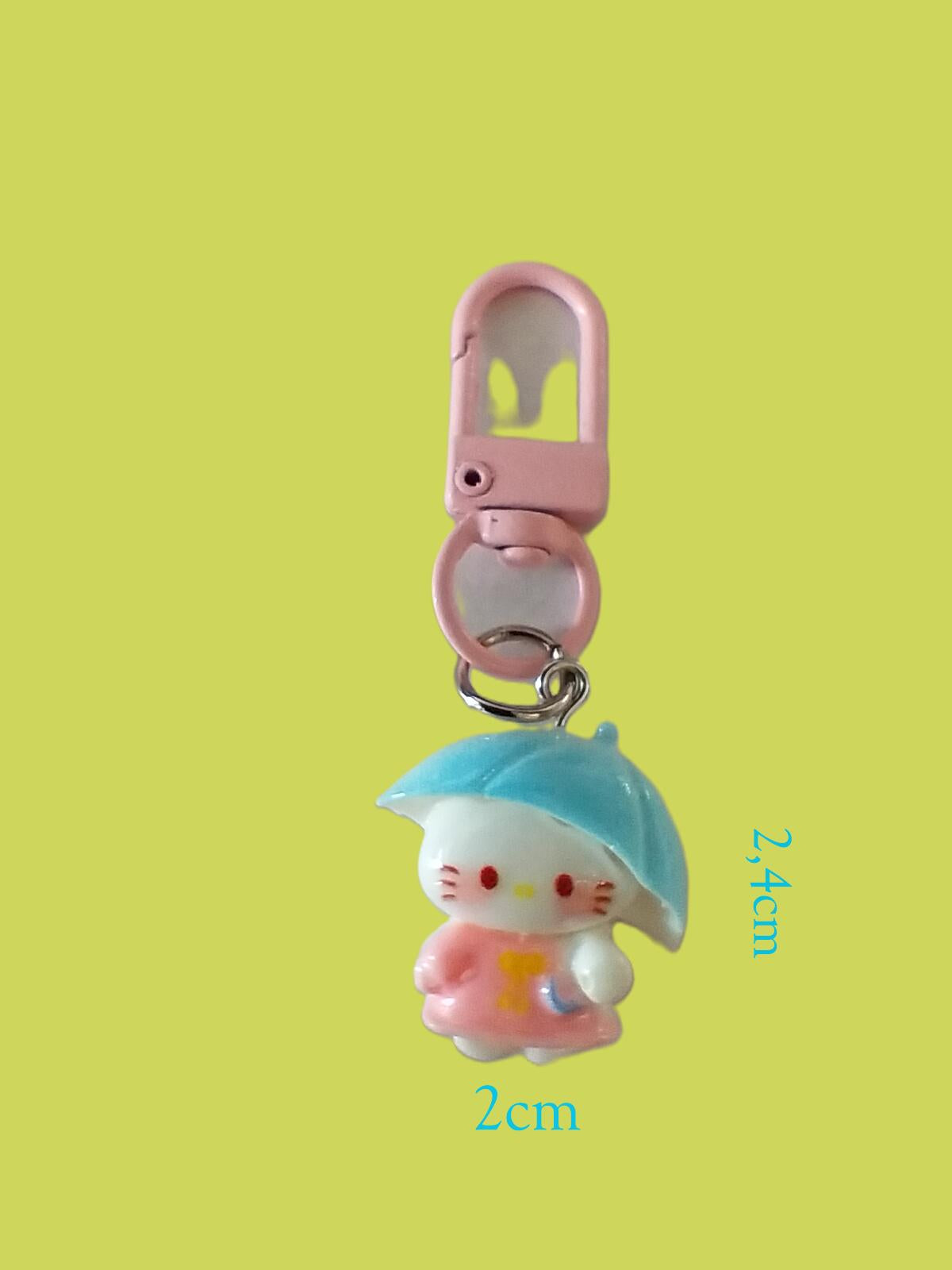 Mini breloque porte clés Hello Kitty