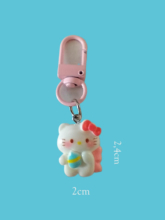 Mini breloque porte clés Hello Kitty