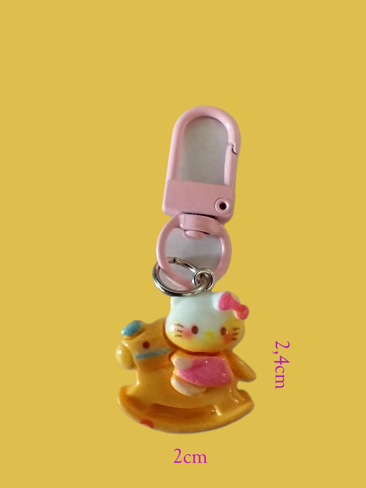 Mini breloque porte clés Hello Kitty