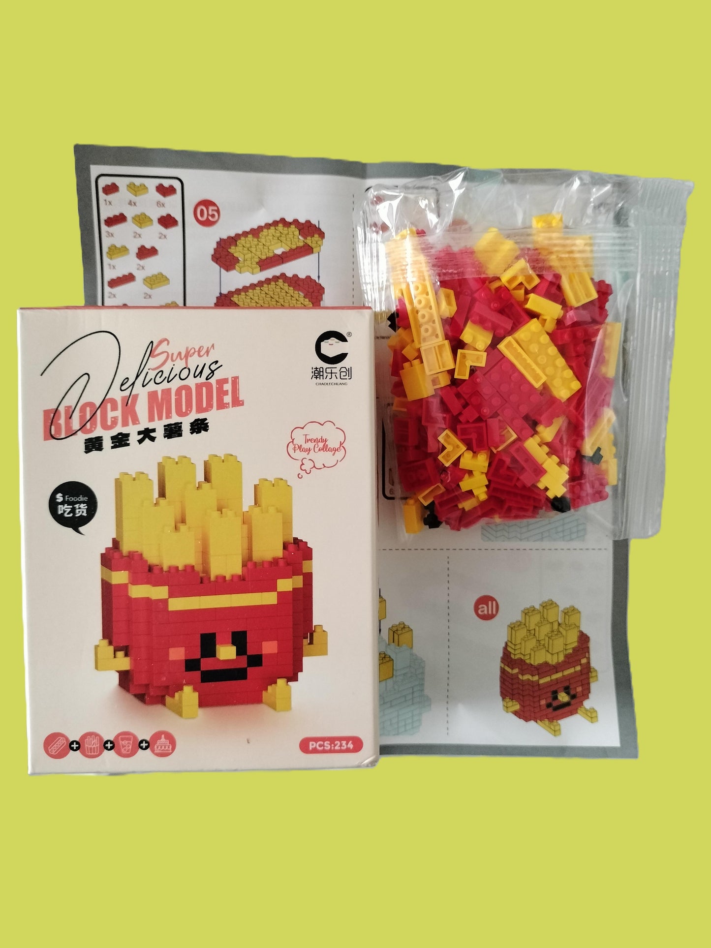 Mini bricks Frites