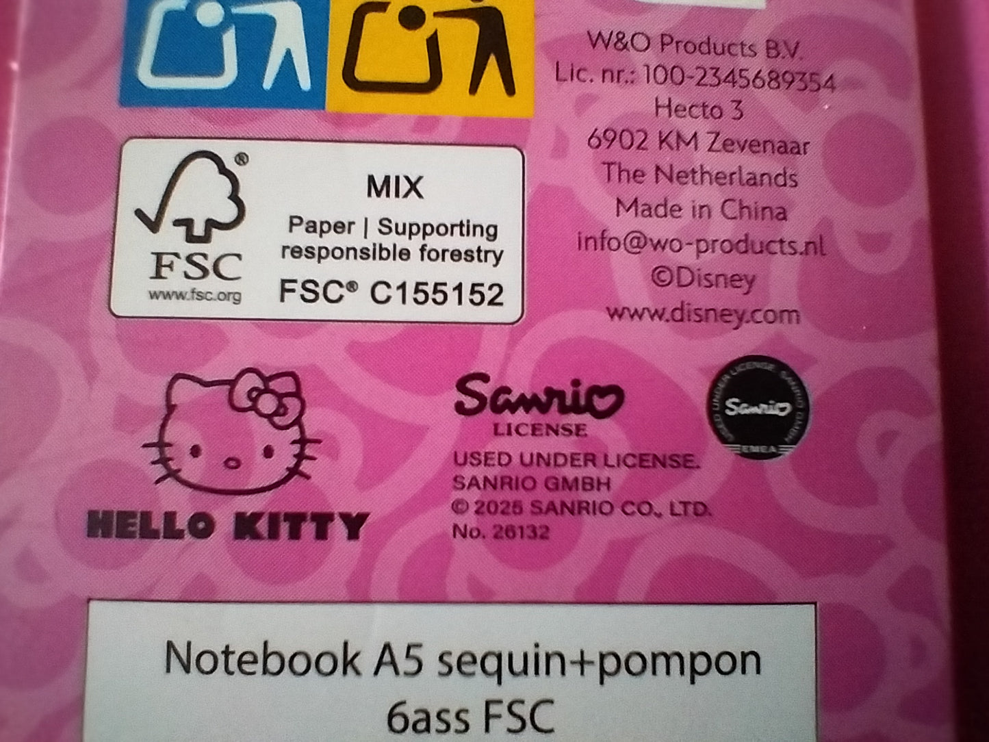 Carnet de notes Hello Kitty
