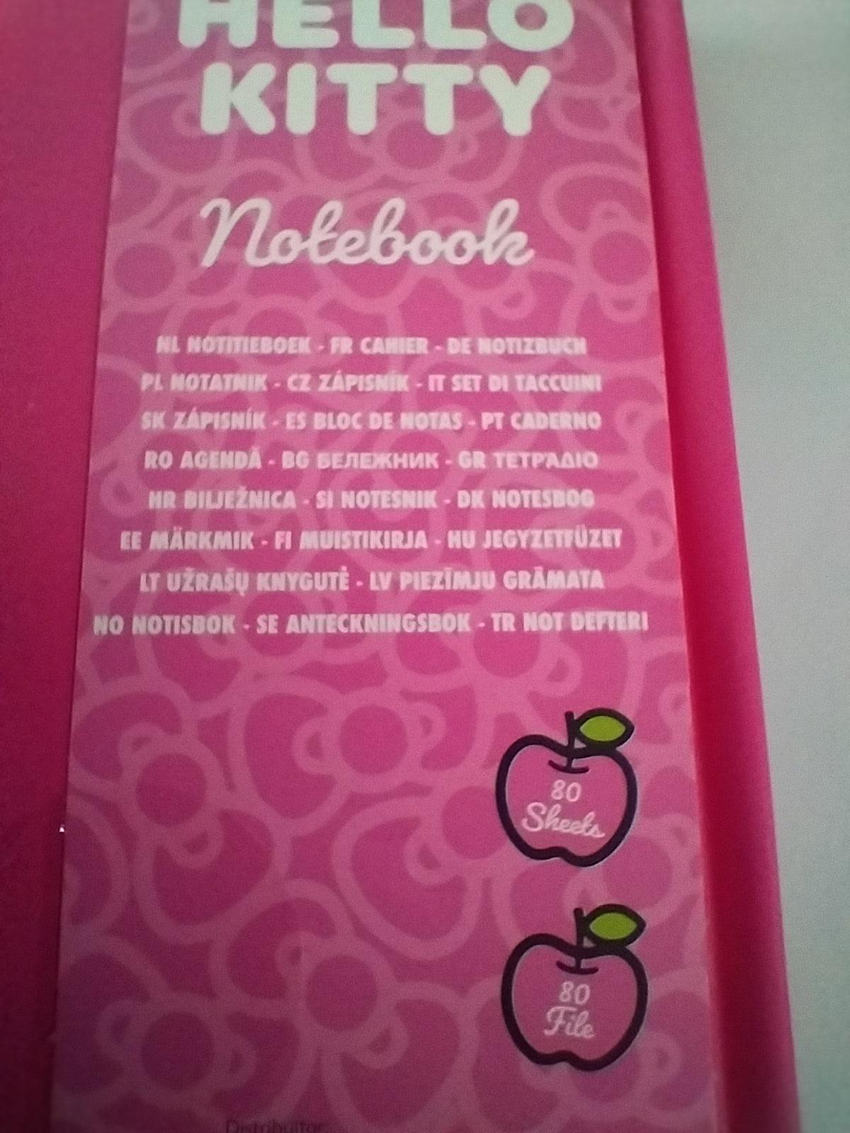 Carnet de notes Hello Kitty