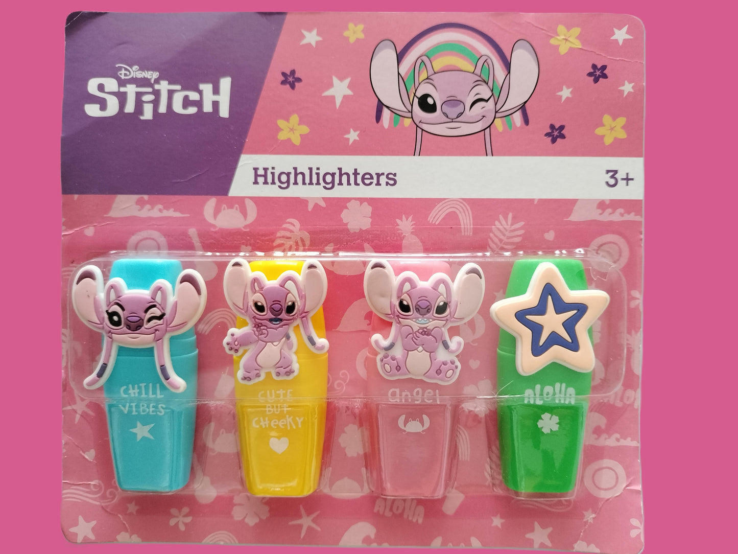 4 surligneurs Angel