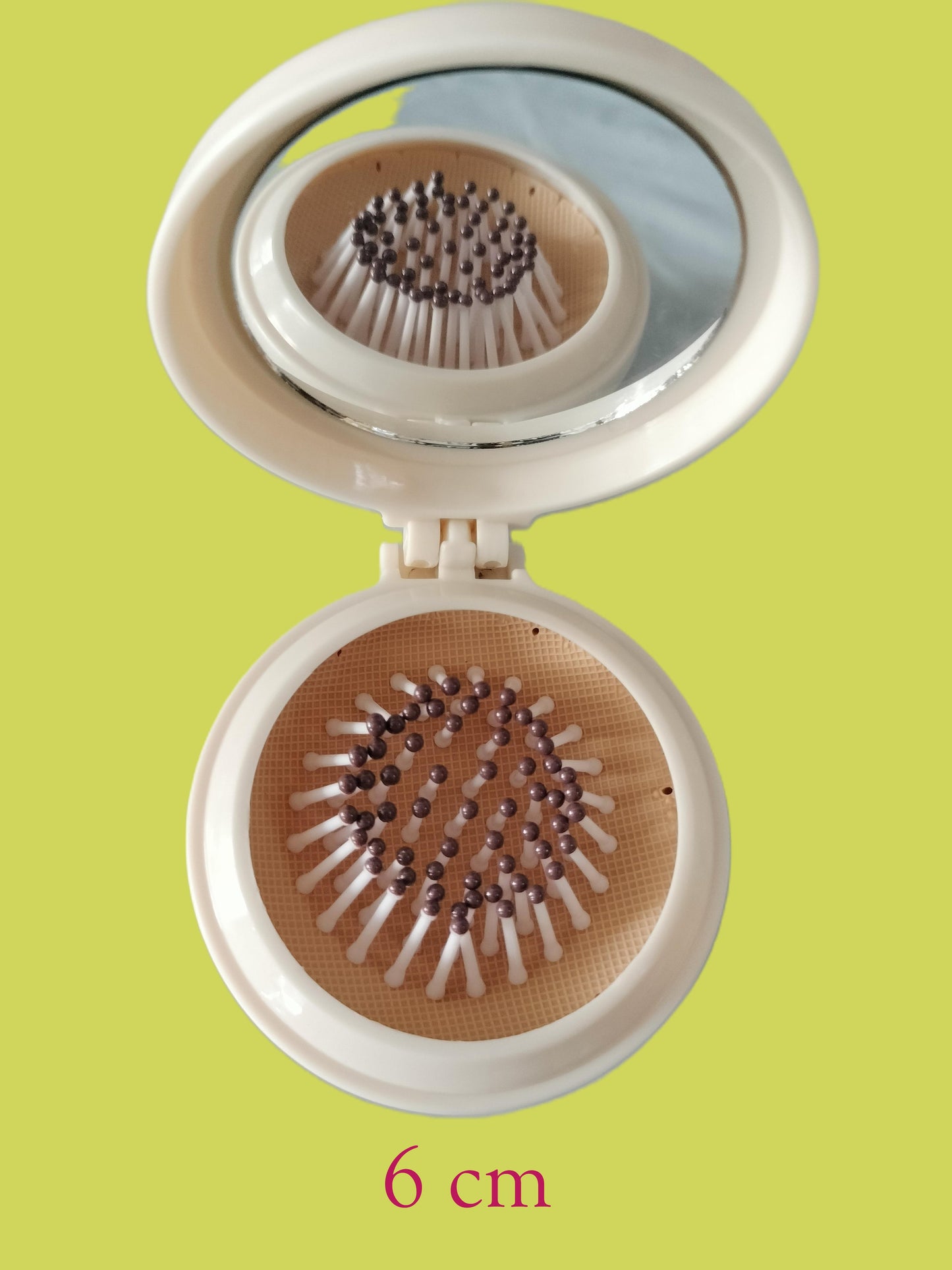 Mini brosse à cheveux de poche Capybara à personnaliser ( autocollants inclus )