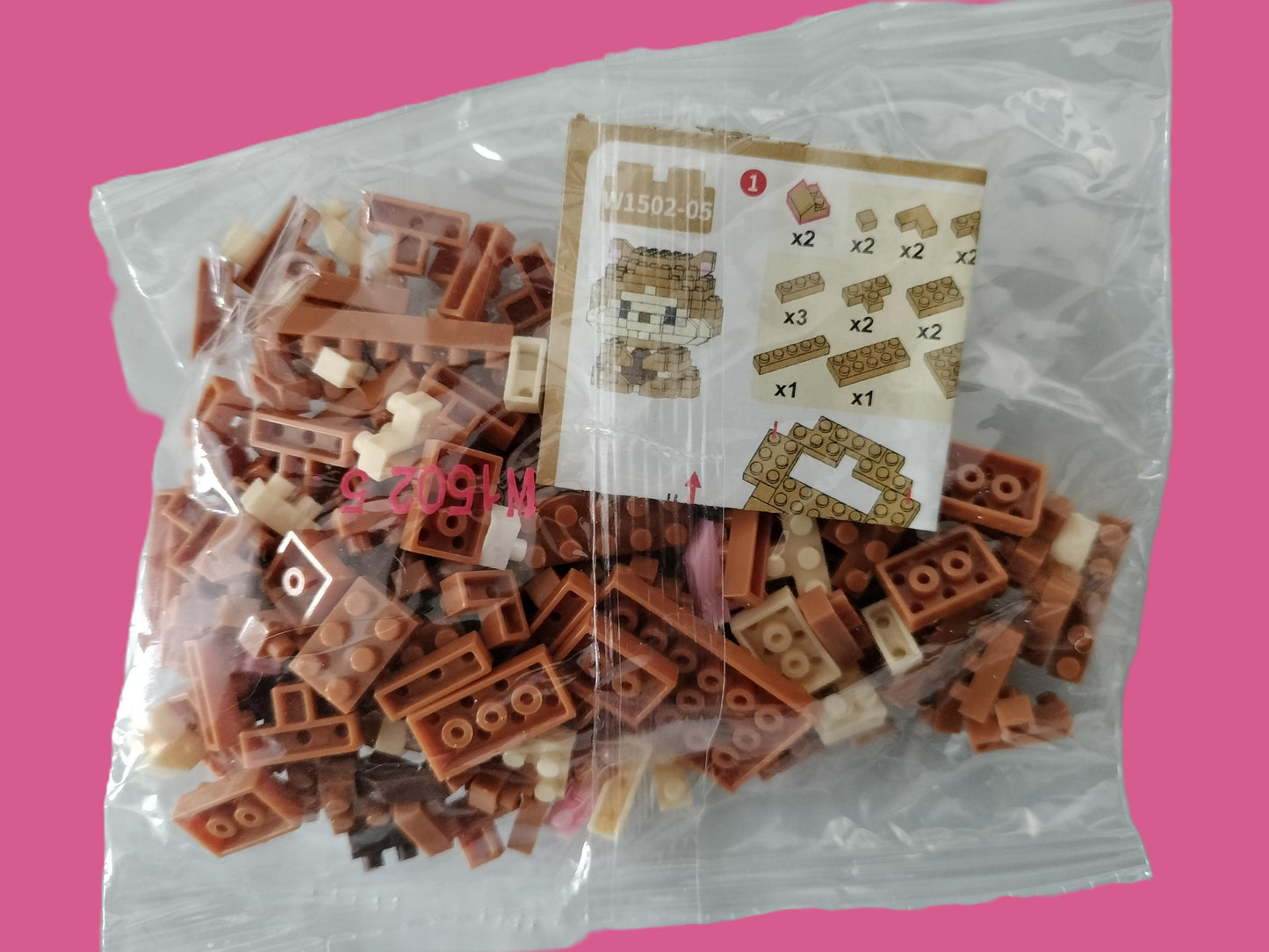 Mini bricks de construction P'tit Ecureuil