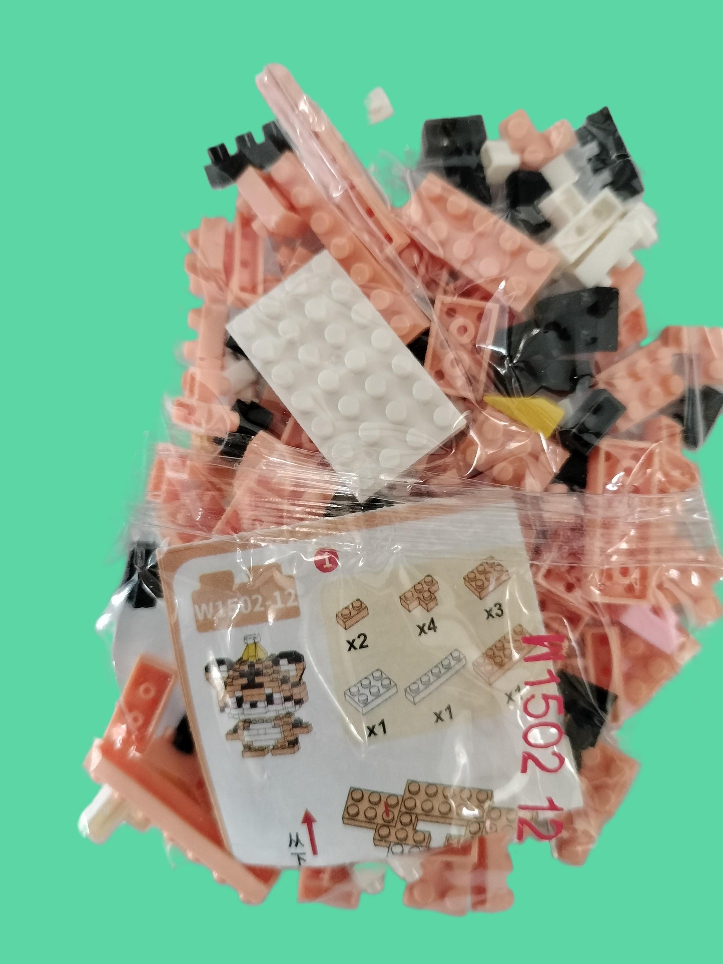 Mini bricks de construction P'tit Tigre