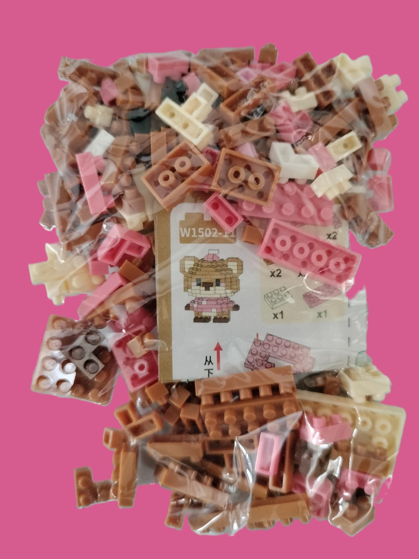 Mini bricks de construction P'tite Renarde
