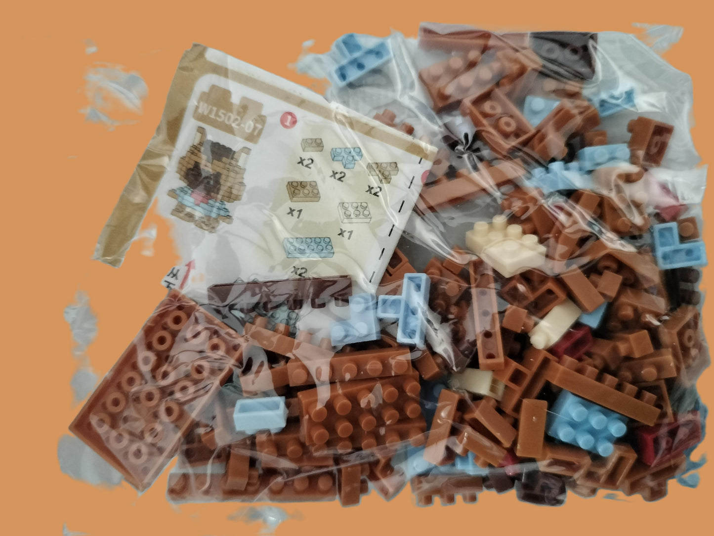 Mini bricks de construction P'tit Chien