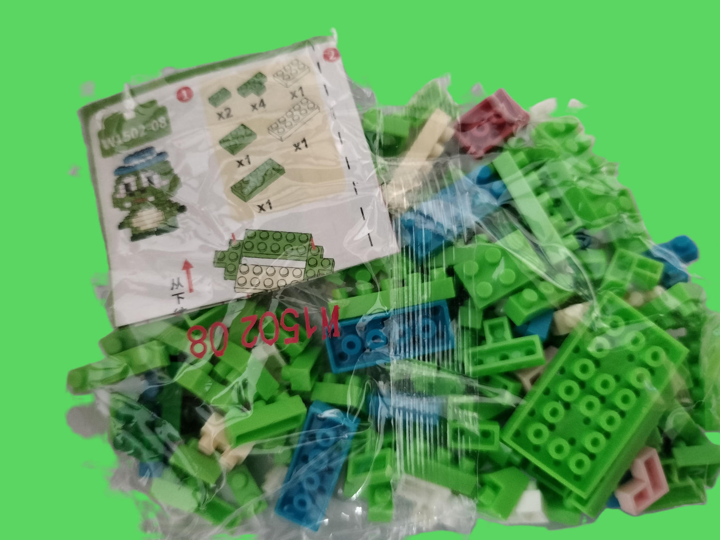 Mini bricks de construction P'tit Croco