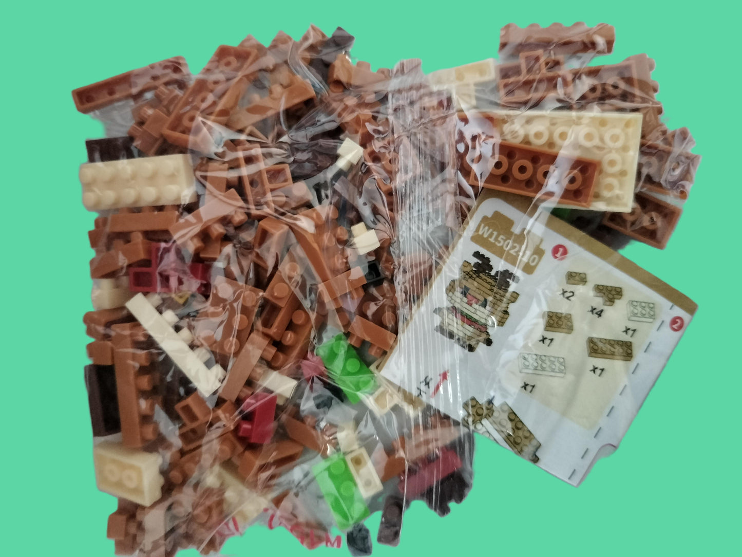 Mini bricks de construction P'tit Renne