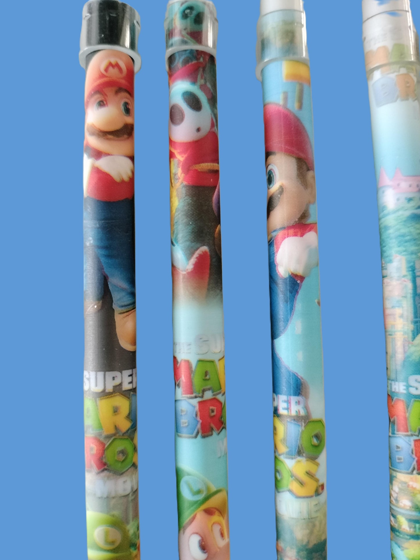 6 stylos effaçables Super Mario World