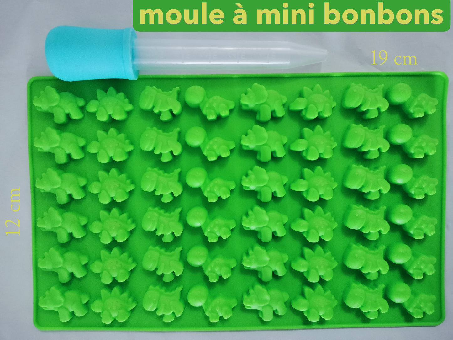 Moule silicone mini bonbons dinosaures 🦕