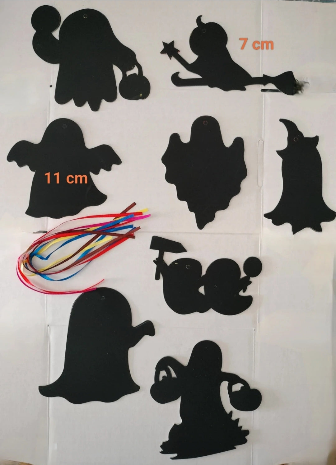 Cartes à gratter Halloween fantômes