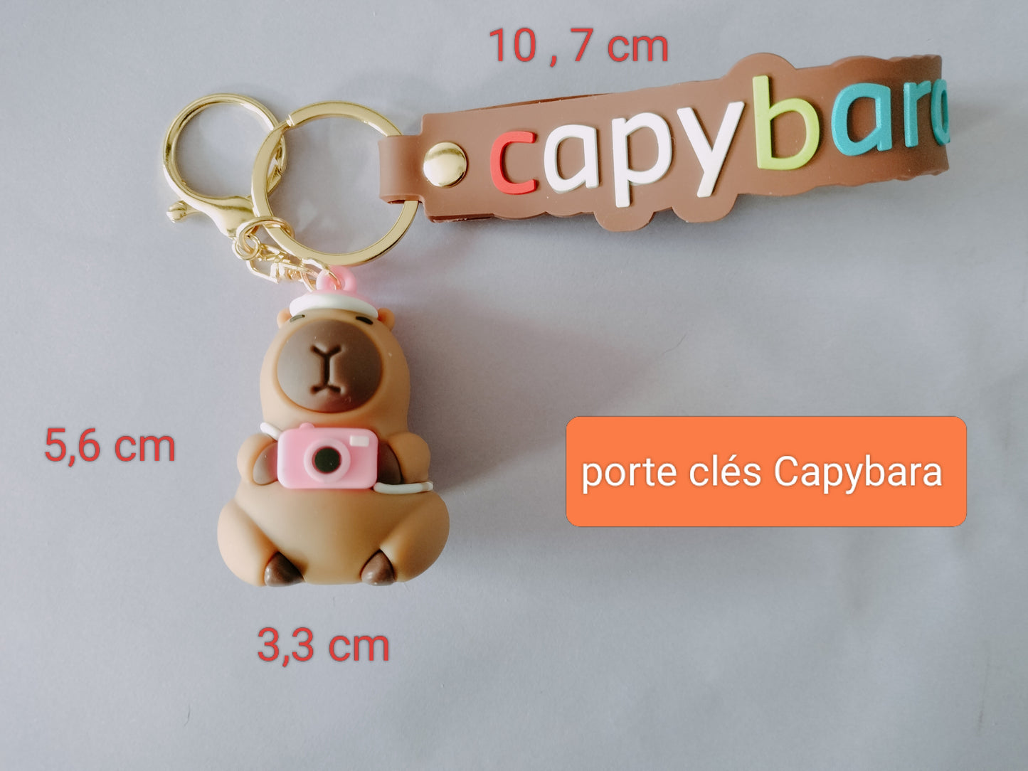 Porte clés Capybara
