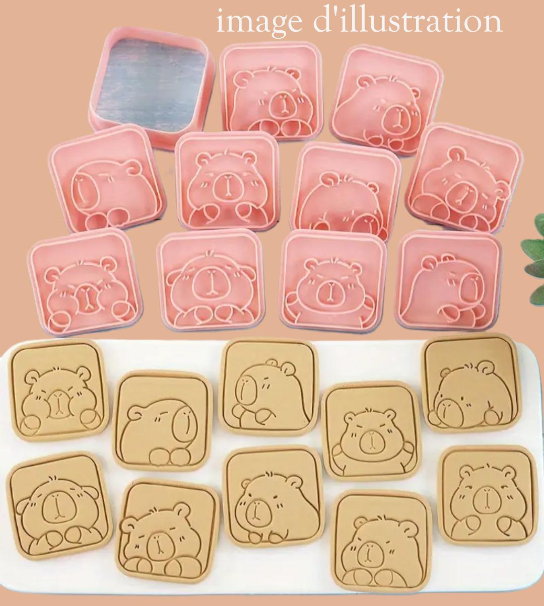 10 emporte pièces Capybara