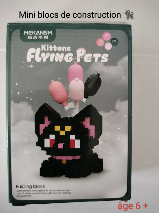 Mini bricks Chat noir
