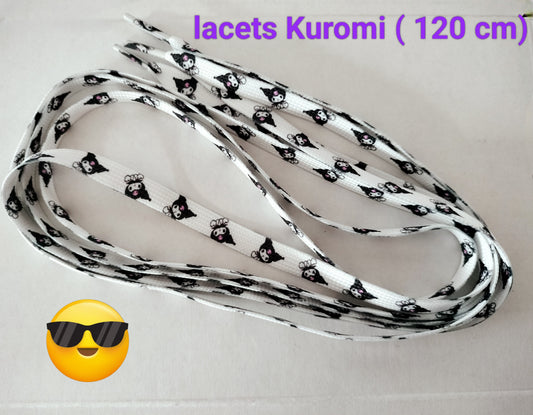 Paire de lacets Kuromi ( 120 cm )