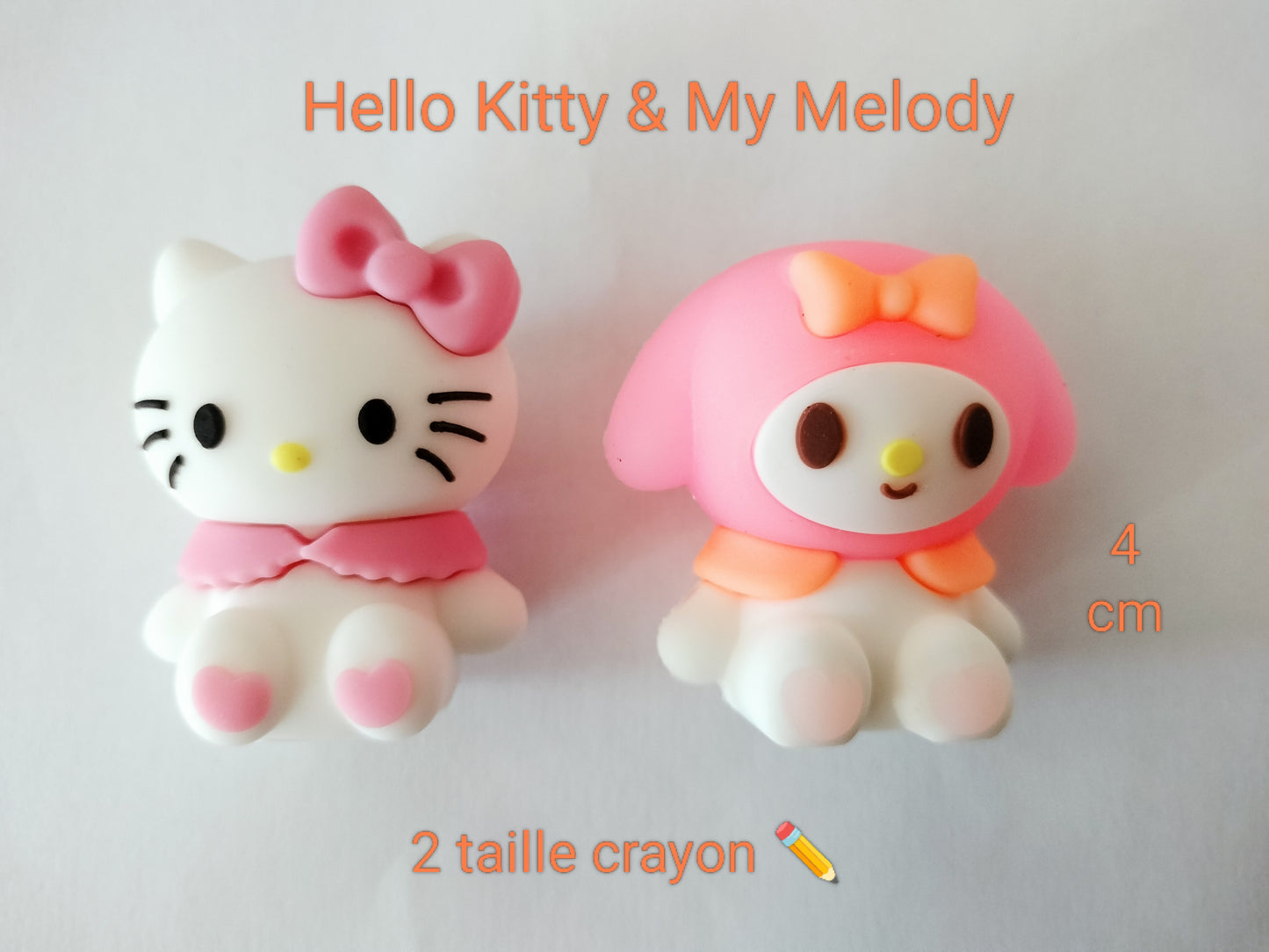 2 taille- crayons Hello Kitty & My Melody