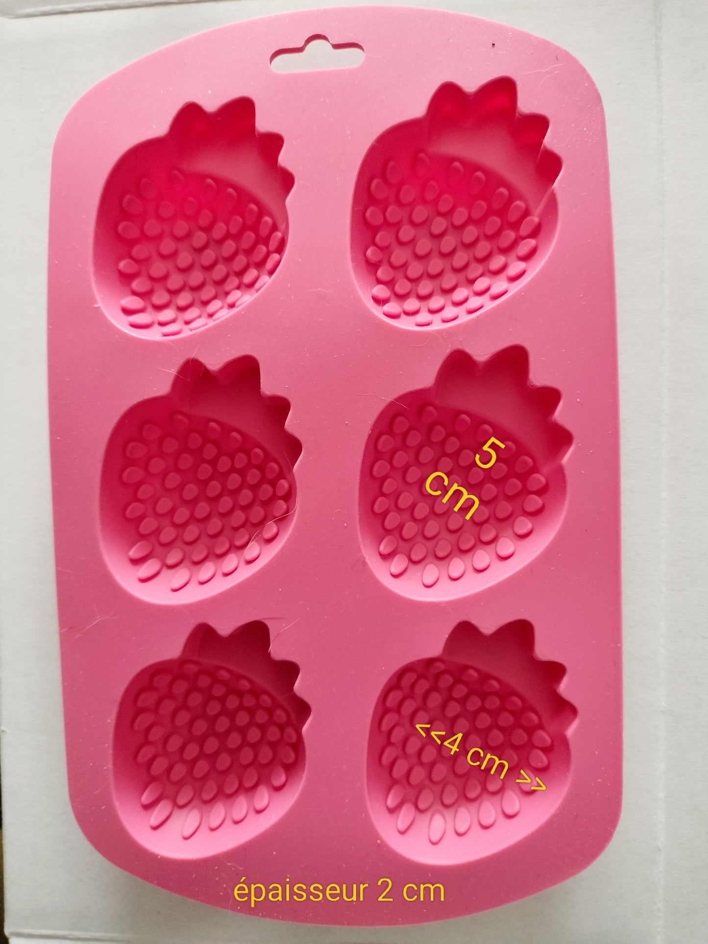 Moule silicone Fraises