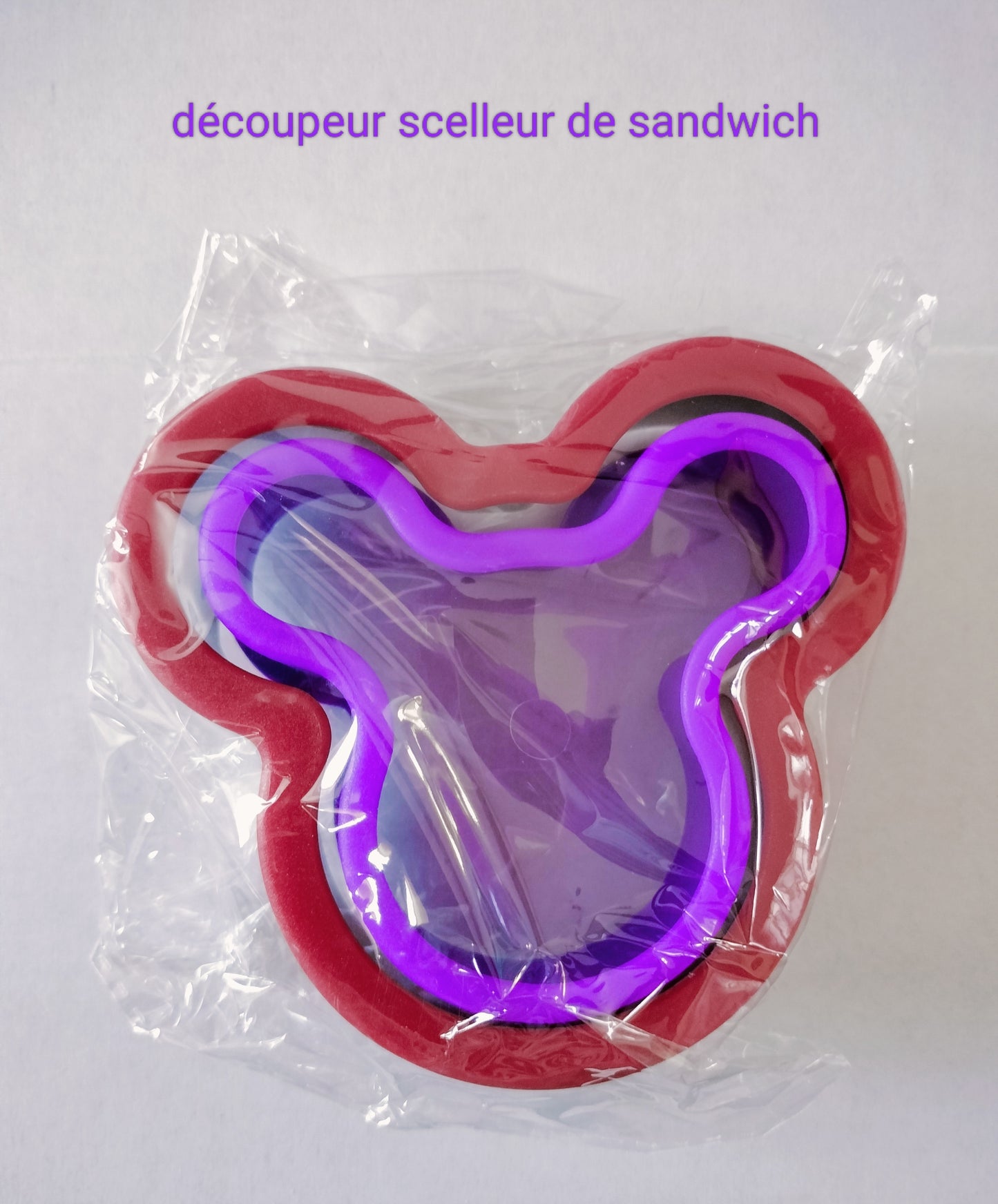 Découpeur scelleur de sandwich Mickey / Minnie