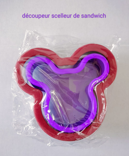 Découpeur scelleur de sandwich Mickey / Minnie