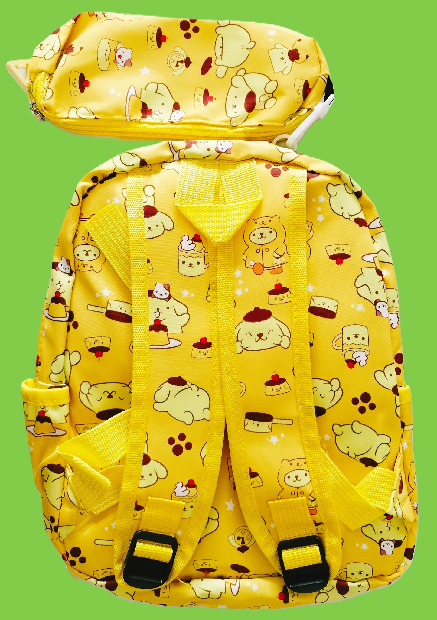 Ensemble sacà dos + trousse assortie Pom pom Purin