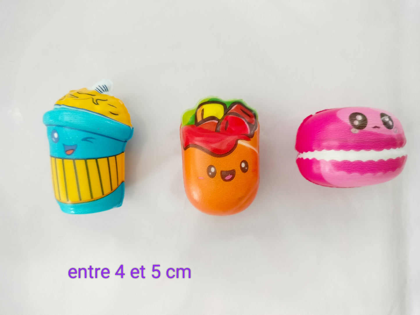 3 squishys Gourmandi'Z