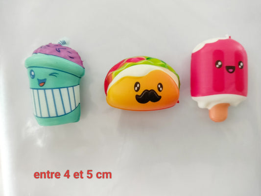 3 Squishys Gourmandi'Z