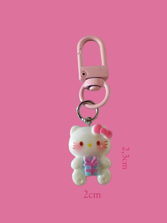 Mini breloque porte clés Hello Kitty