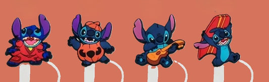 4 bouchons de paille STITCH