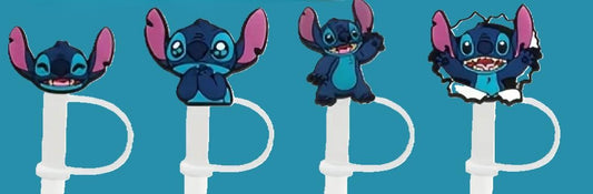 4 bouchons de paille STITCH