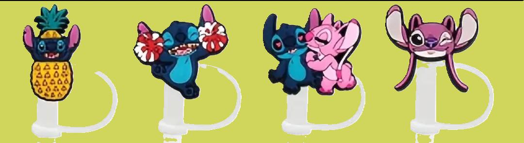 4 bouchons de paille STITCH