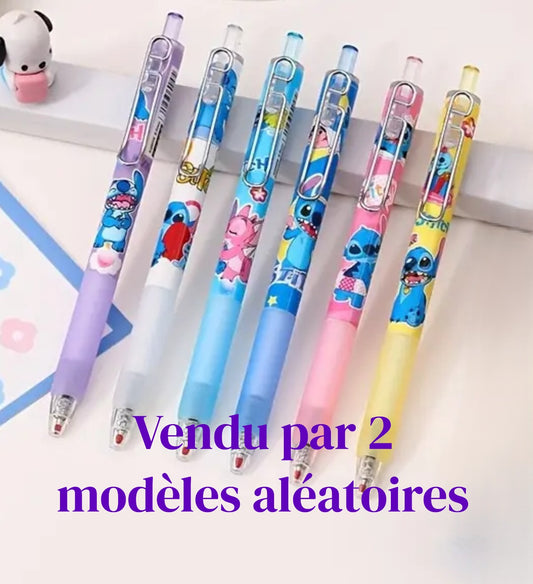 2 Stylos bille STITCH