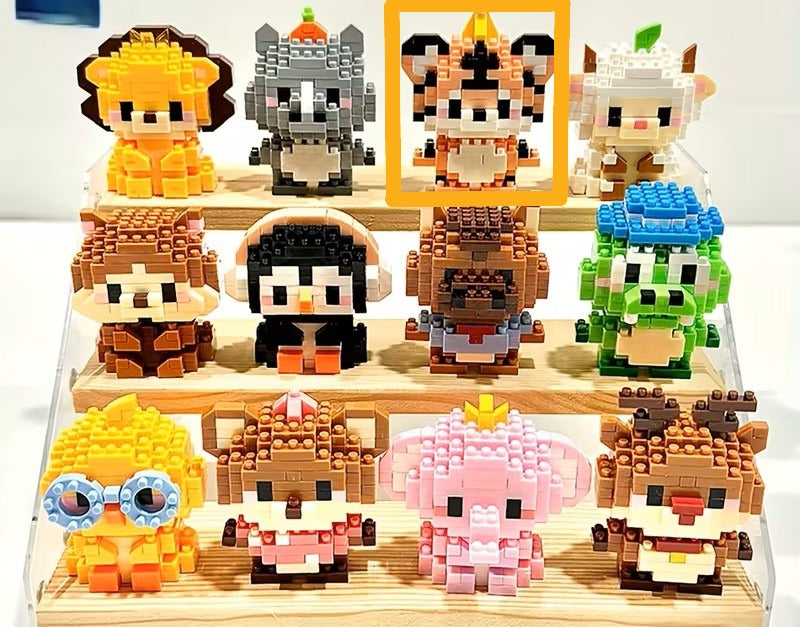 Mini bricks de construction P'tit Tigre