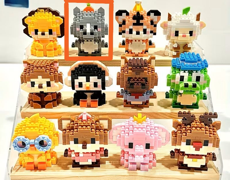 Mini bricks de construction P'tit Sanglier