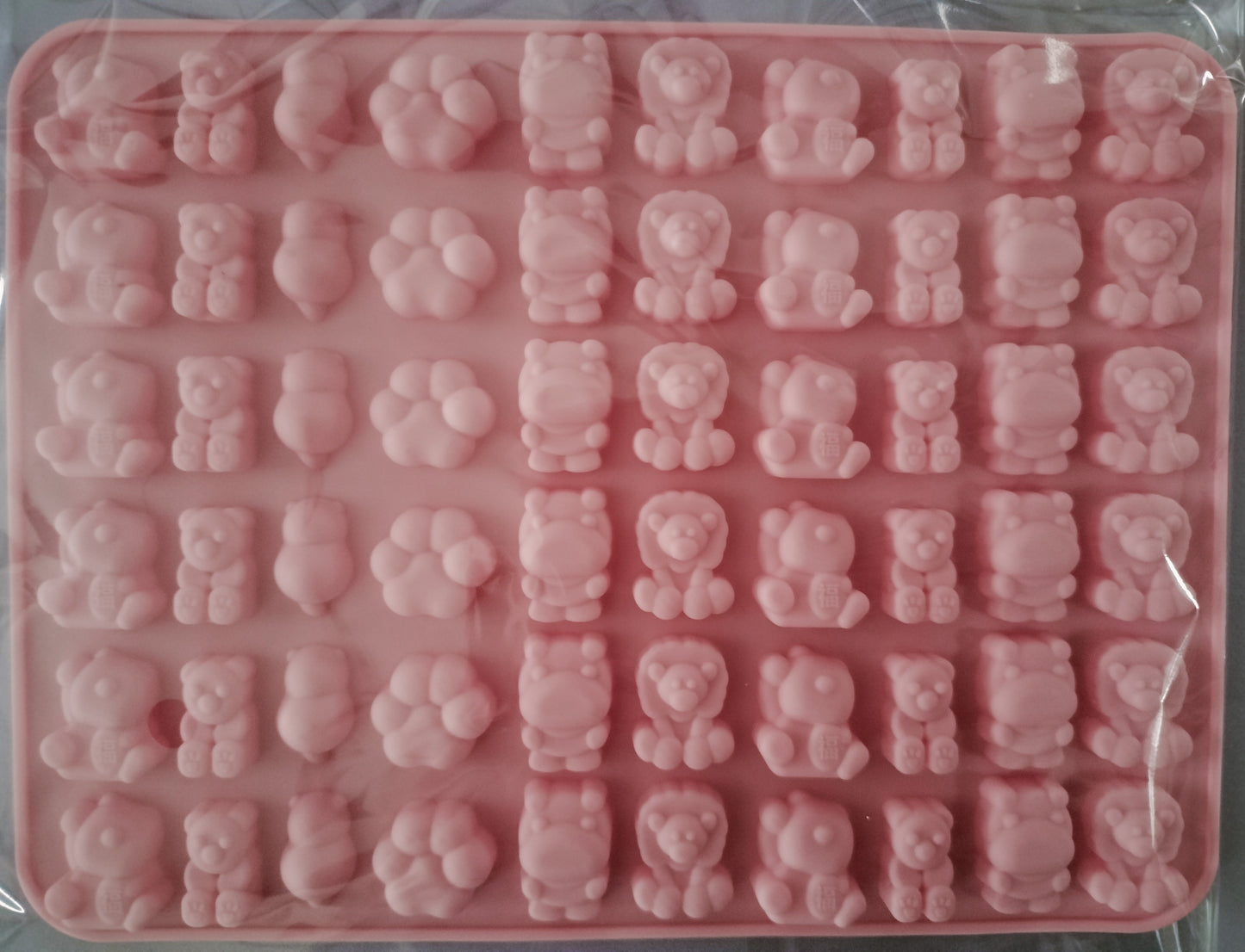 Moule P'tits Z'animaux mignons ROSE