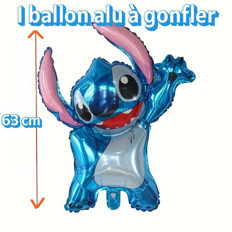 Maxi kit anniversaire Stitch n°1 ( 128 pièces )