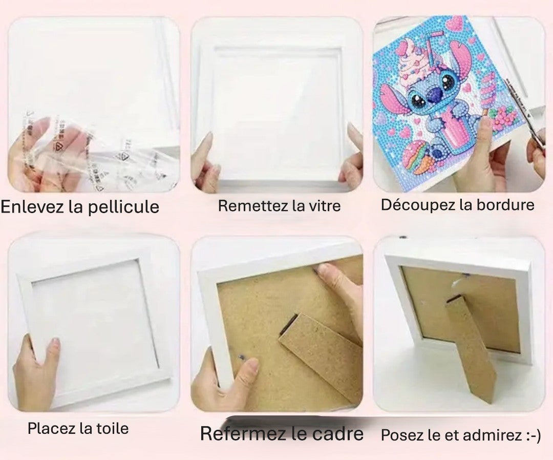 Diamond painting STITCH I Love You