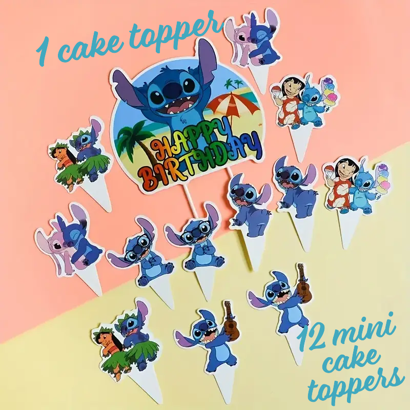 Kit Anniversaire Stitch & Angel ( 109 pièces )