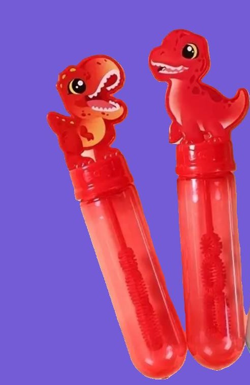 2 Dinos bulles Rouges