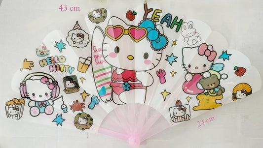 Eventail Hello Kitty